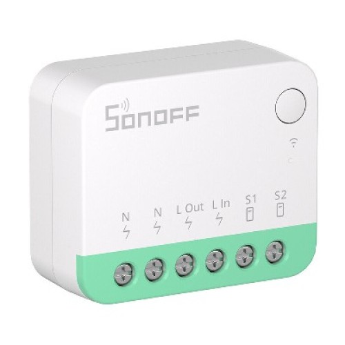 ΕΝΔΙΑΜΕΣΟΣ ΔΙΑΚΟΠΤΗΣ SONOFF MINIR4M WIFI (057371) WHITE